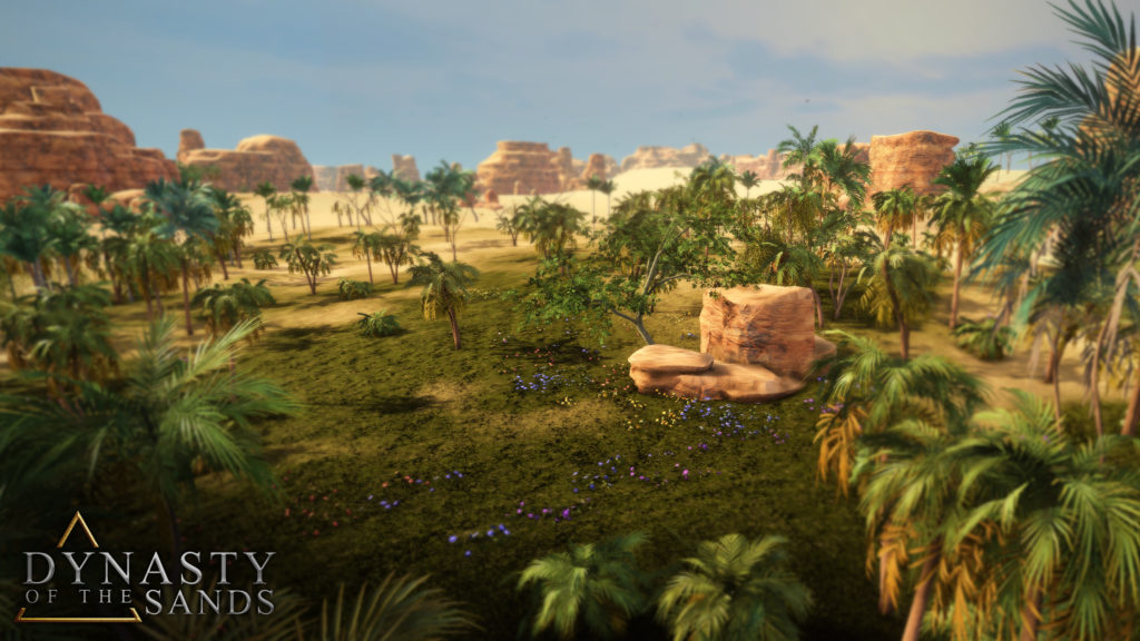 Picture of plants and trees in Ancient Egypt City Builder